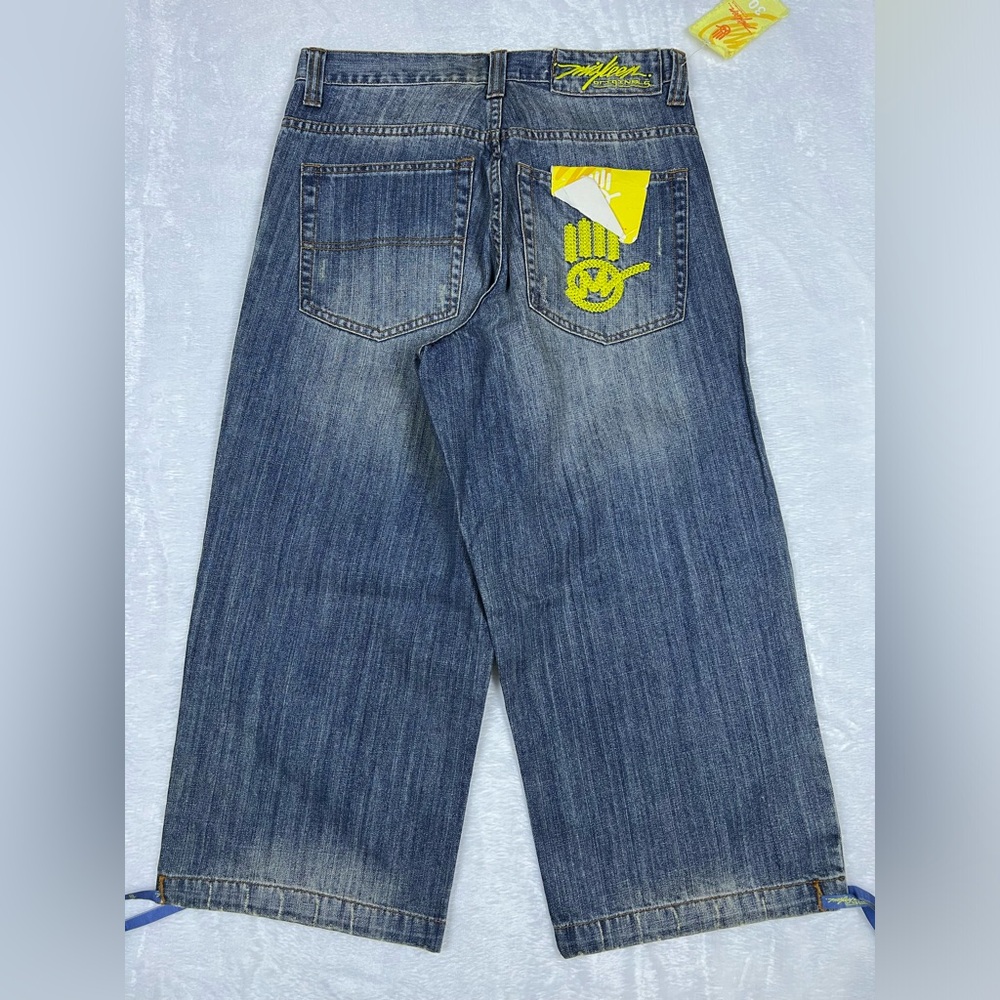 Vintage Y2K Miskeen Denim Shorts Size 30